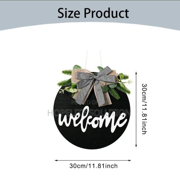 Welcome Decorative Wall Hanging Now - thumbnail 2