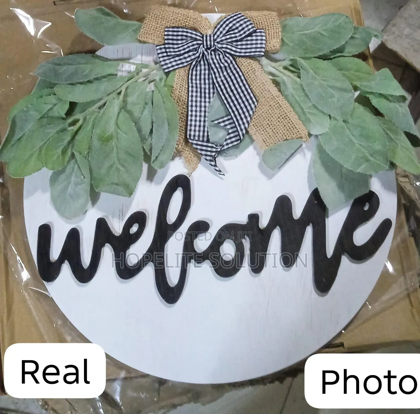 Welcome Decorative Wall Hanging Now