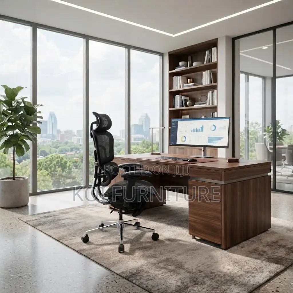 Office Chairs; Execellent High Back Seat With Footrest