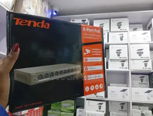 Tenda 8 Port PoE Switch – Network CCTV Switch