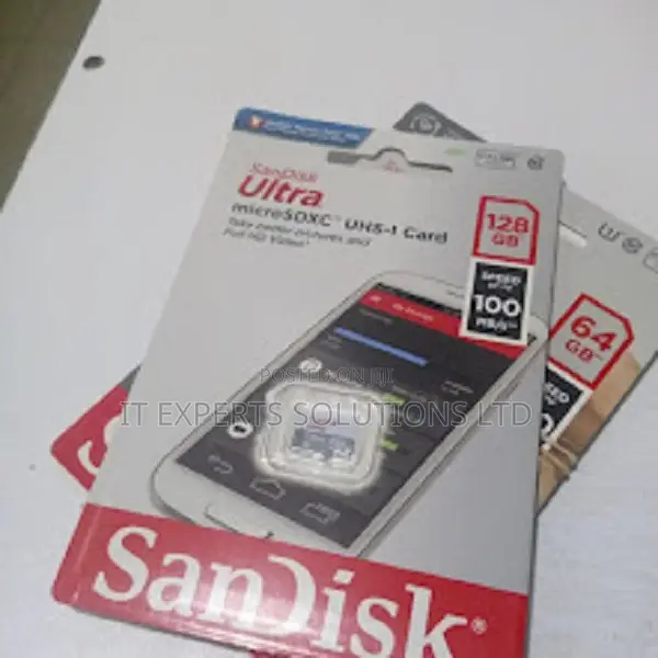 Sandisk 128gb Ultra (120mb/S) Uhs-I SDXC Memory Card