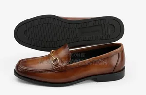 Brown Leather Horsebit Loafers – Premium Style