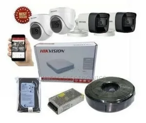 Hikvision 4 Channel HD CCTV Kit