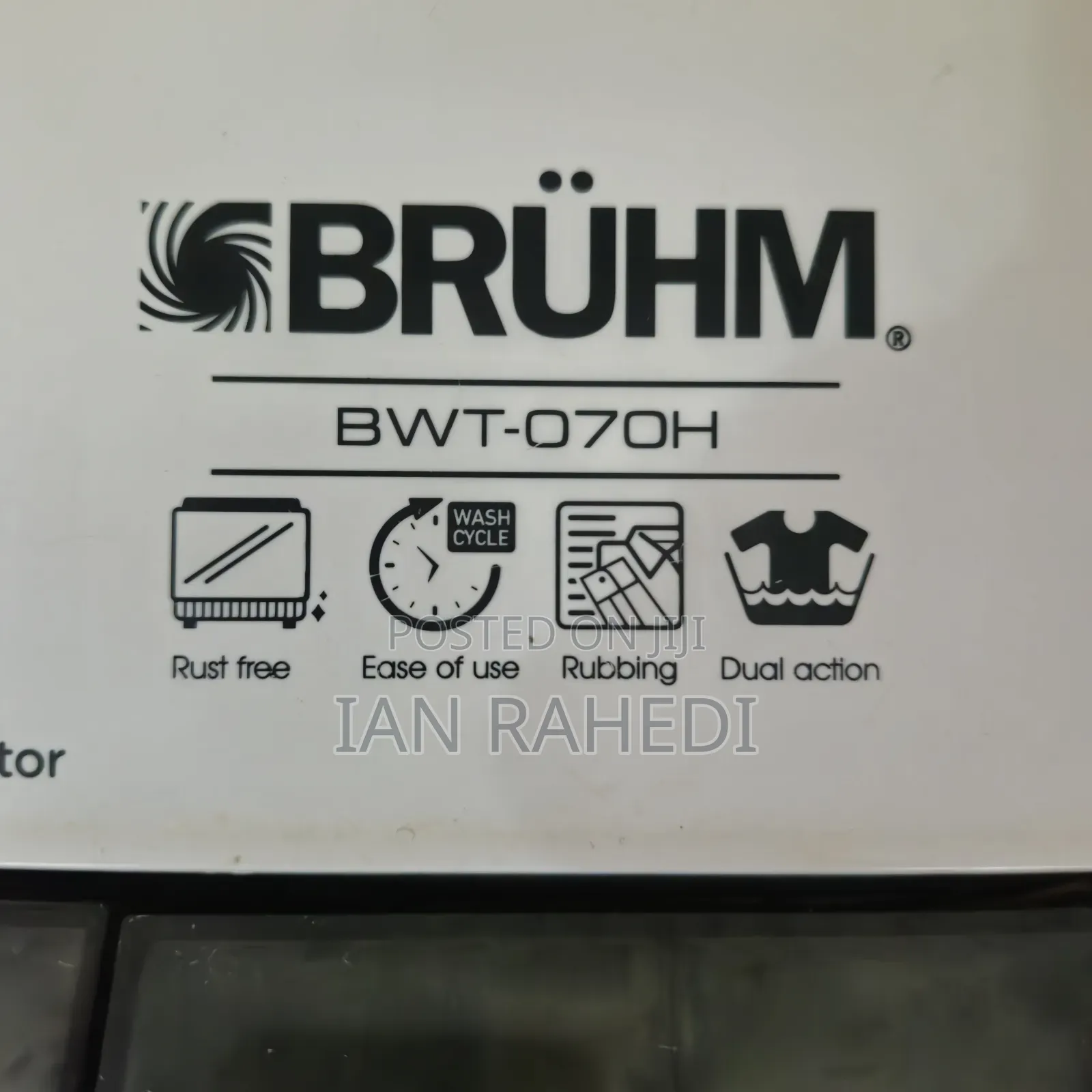 BRUHM 7kg Washing Machine