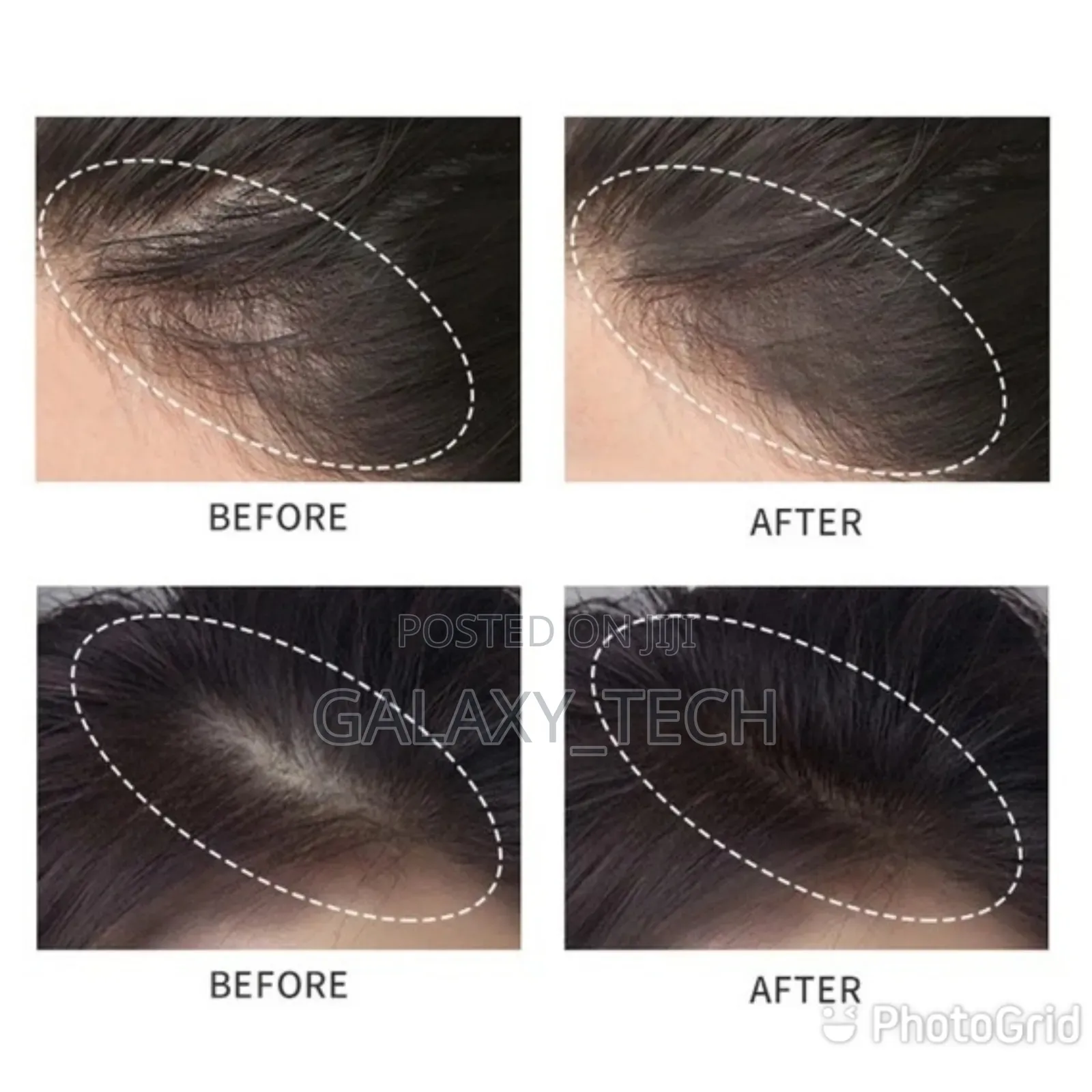Hair Line Dye Powder Black Brown