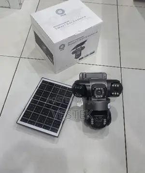 V380 Pro Smart Camera4G SIM,Solar Panel, Triple-Lens PTZ Two-Way Audio