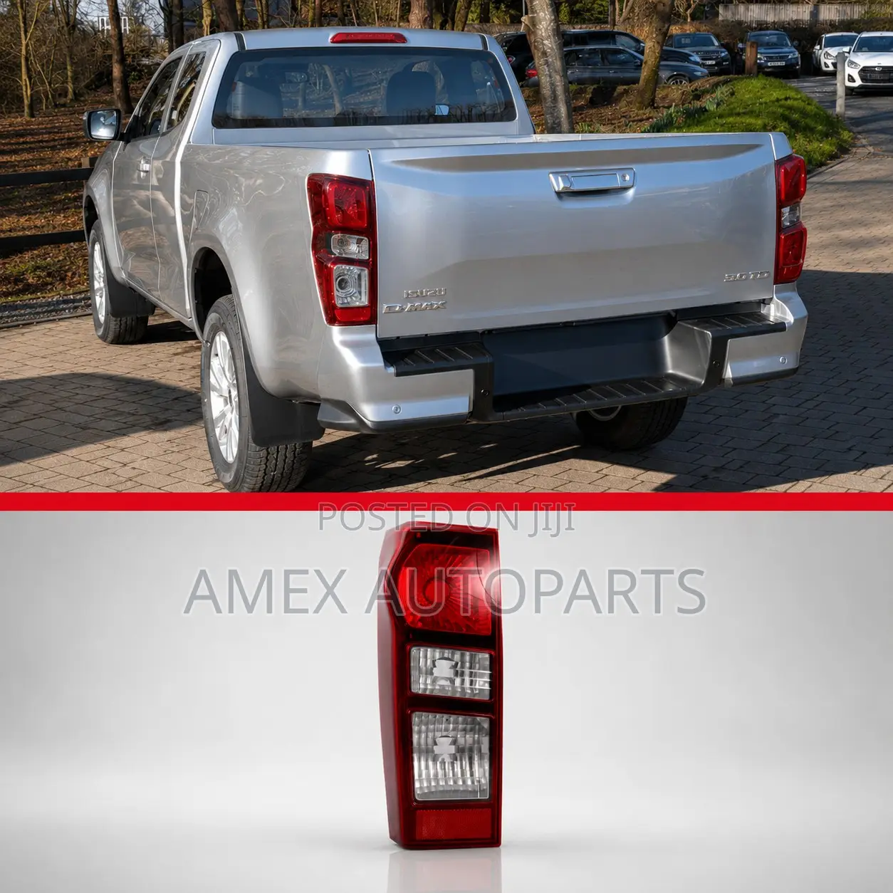 Tail Lamp Isuzu DMax 2013 Onwards Genuine