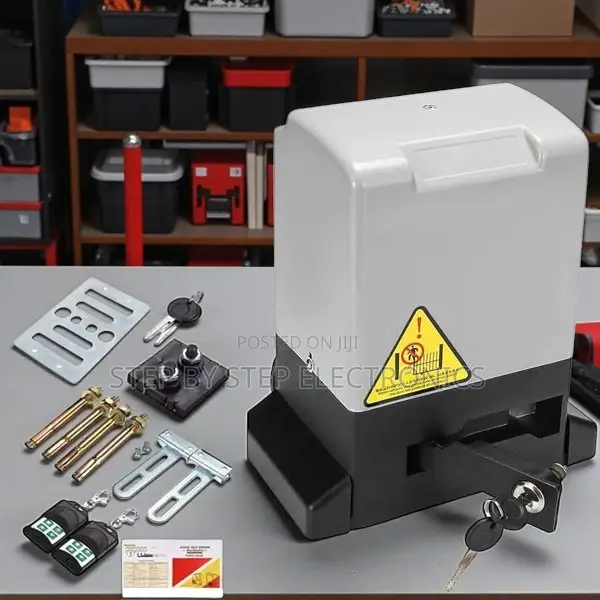 Efficient Motor Automatic Sliding Gate Opener Complete Kit