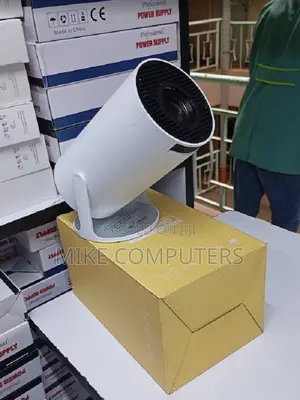 Hy300 Mini Projector With Wifi Bluetooth, Hd Home