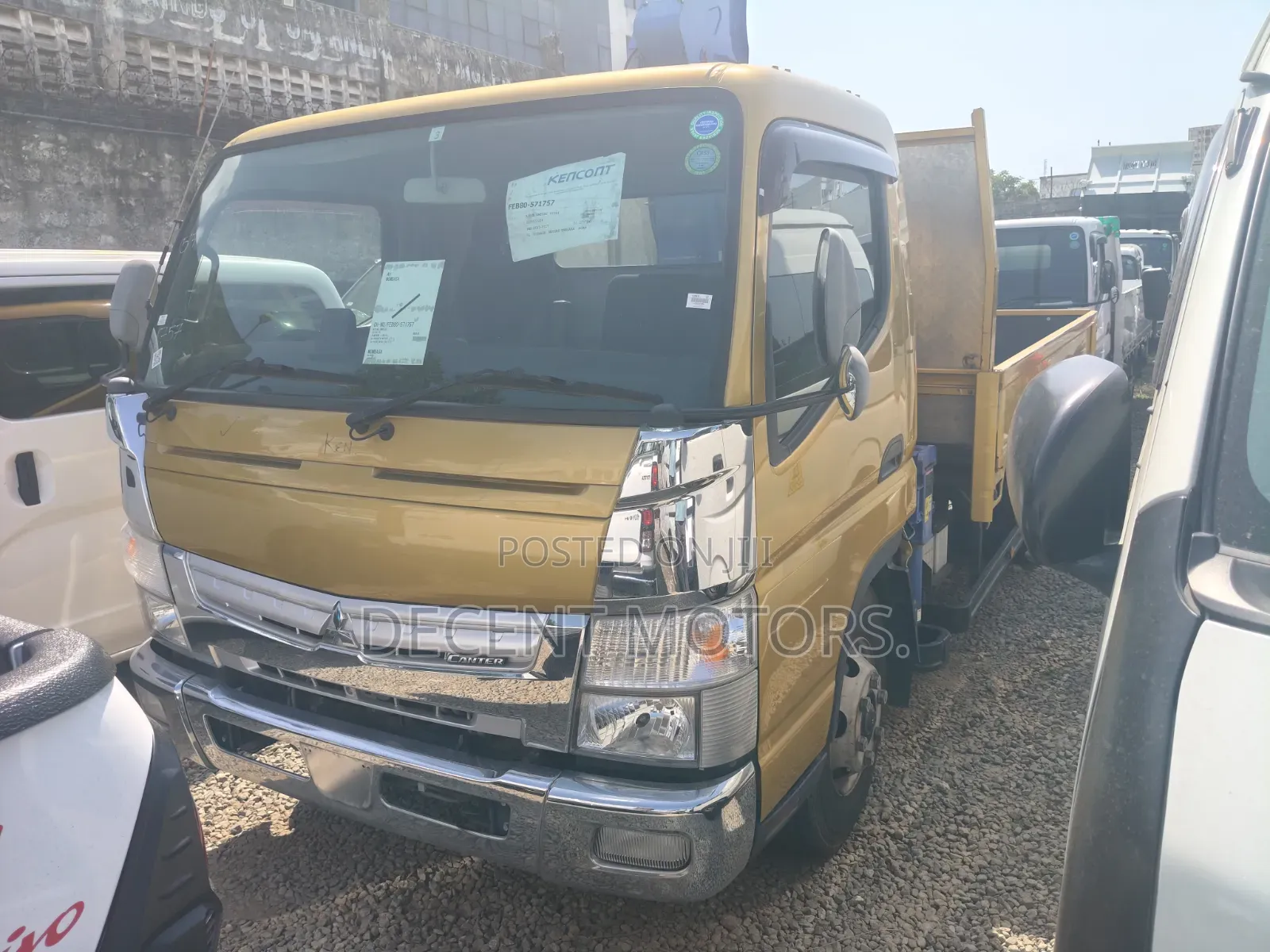 Mitsubishi With Crane Manlift Crane Available