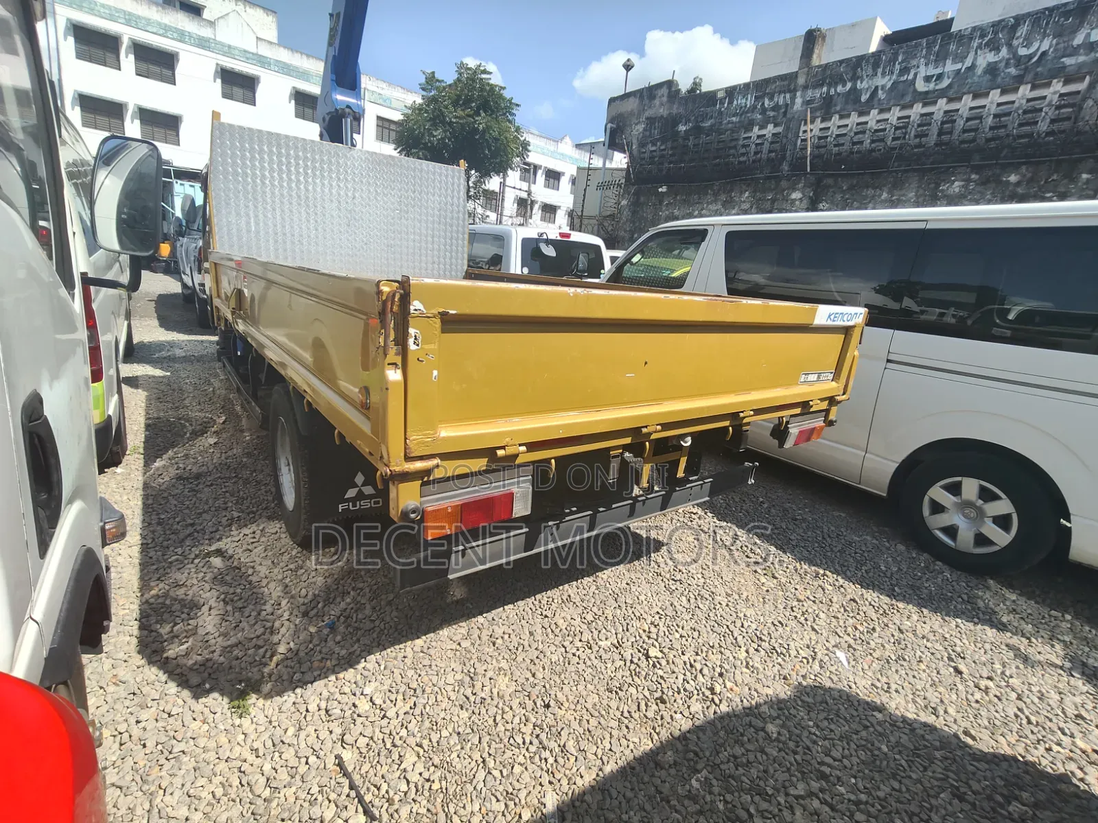 Mitsubishi With Crane Manlift Crane Available