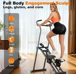 Stair Stepper Stride Machine for Home Gym With Adjustable Resistance