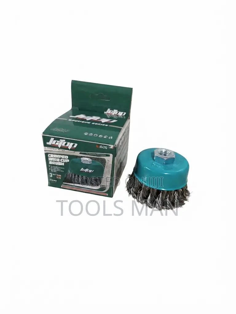 4 Inch " Crimped Wire Cup Brush – 100mm Jctop