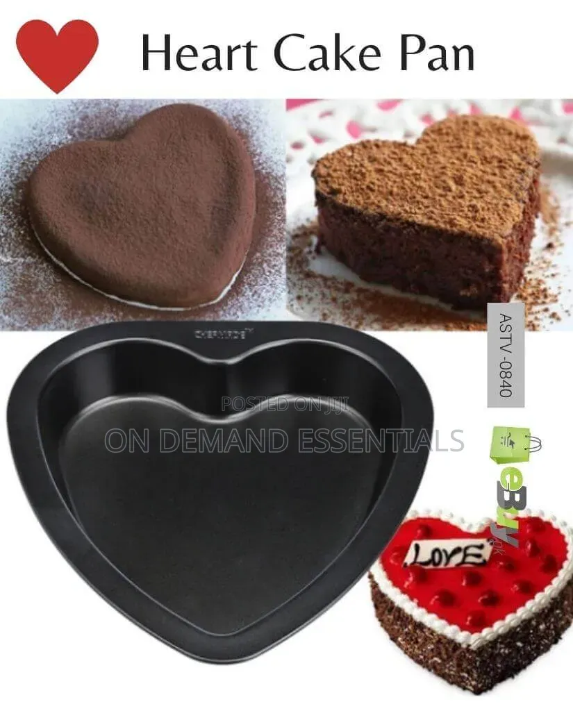 Quality Non~ Stick LOVE /HEART Baking Tin