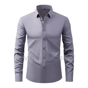 Gray Slimfit Official Shirt