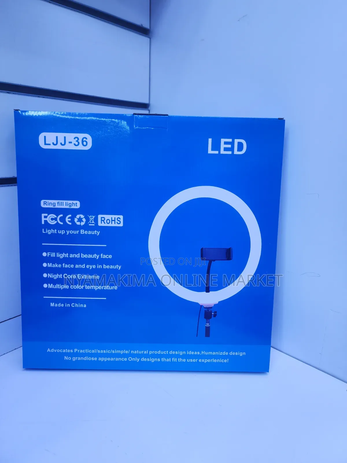 Led Ringlight LJJ-36 14" With Tripod Stand