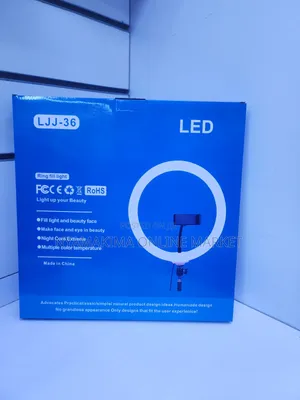 Led Ringlight LJJ-36 14" With Tripod Stand