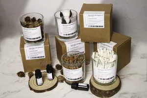 Woodland Stone Essence Diffuser Set With Essential Oil Wooden Base