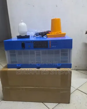 64-Eggs Solar and Electric Full Automatic Incubator (AC/Dc)