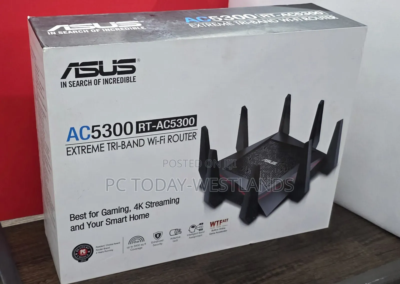 ASUS (RT-AC5300) - Tri-Band Gigabit Wireless Internet Router