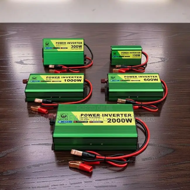 Portable Design 150W,300W,600W,1000W,2000W Watts Power Inverters