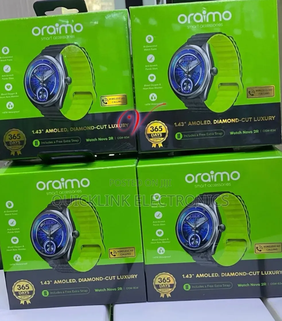 Oraimo Watch Nova 2R OSW-834 Anti-Scratch Panda Glass