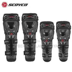 SCOYCO Double Elbow Knee Guards – Motorcycle Protective Gear Set
