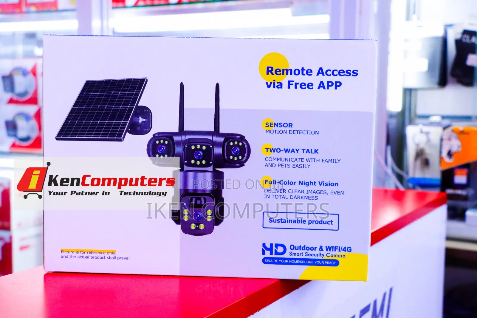 4g Solar Camera