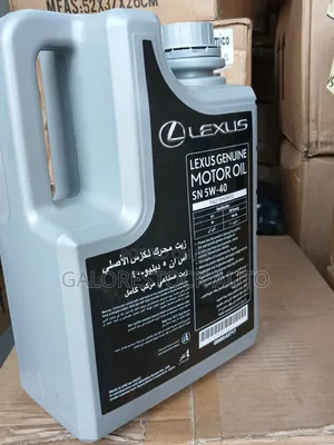 Lexus Motor Oil Fully Synthetic Sn -5w40 4l