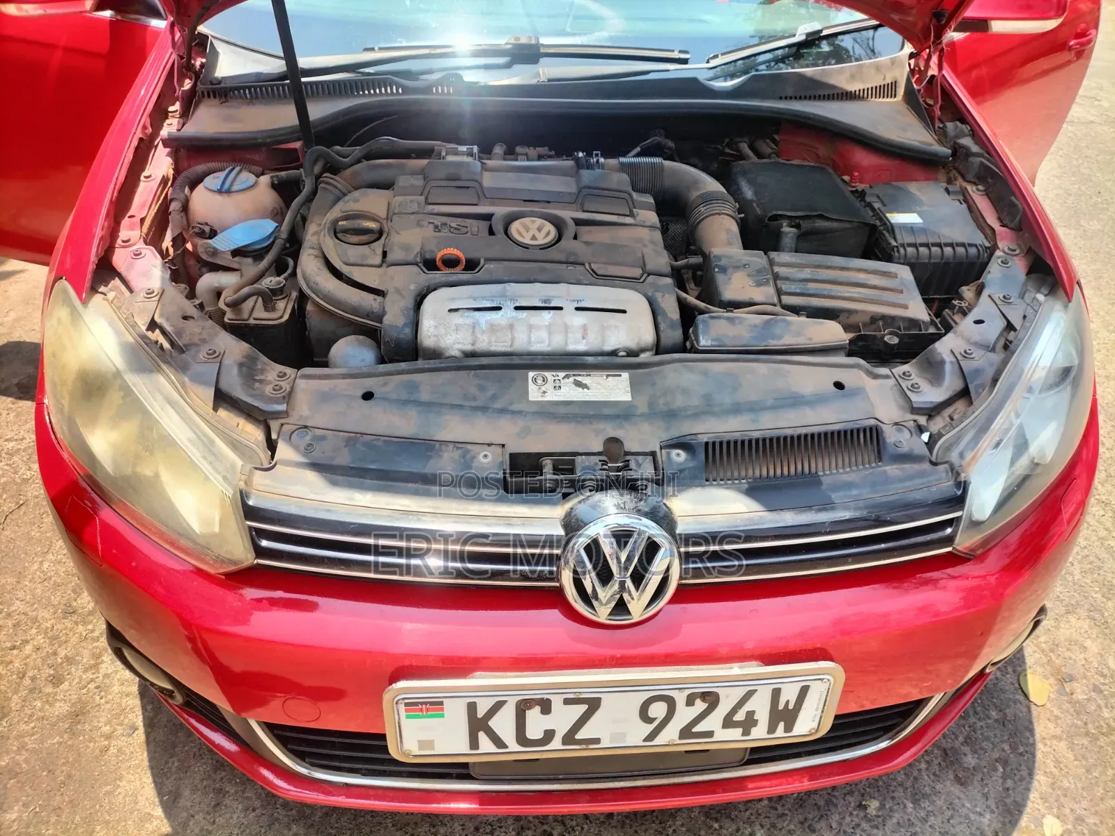 Volkswagen Golf 2013 Red