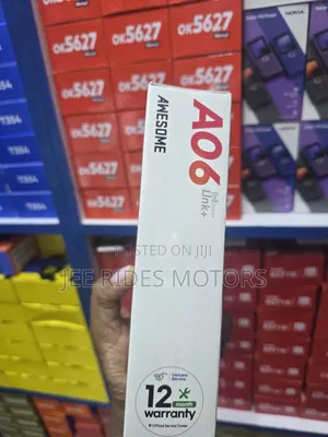 New Itel A06 64 GB Black