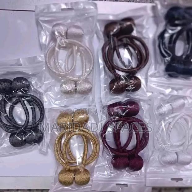 Multiple Colors of Magnetic Curtain Holders