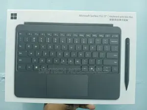 Microsoft Surface Pro 12" Keyboard With Slim Pen Bundle.
