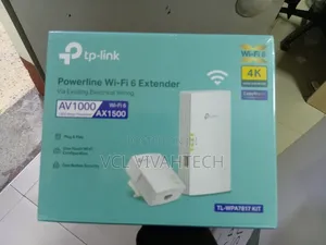 TP-Link AV1000 Gigabit Powerline AX1500 Wi-Fi 6 Kit - TL-WPA7817 KIT