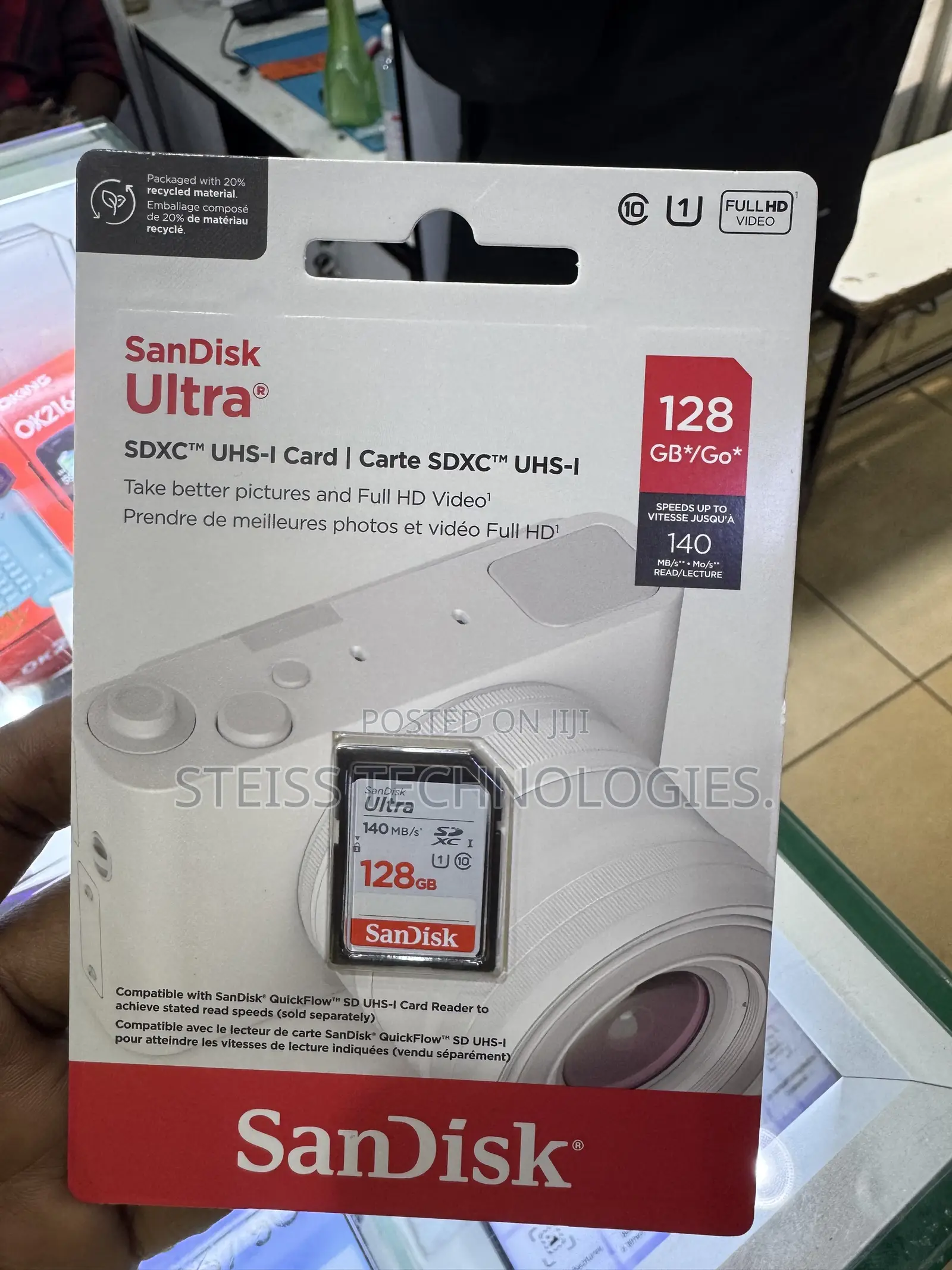 128gb Sd Camera Memory Card.