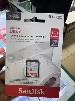 128gb Sd Camera Memory Card.
