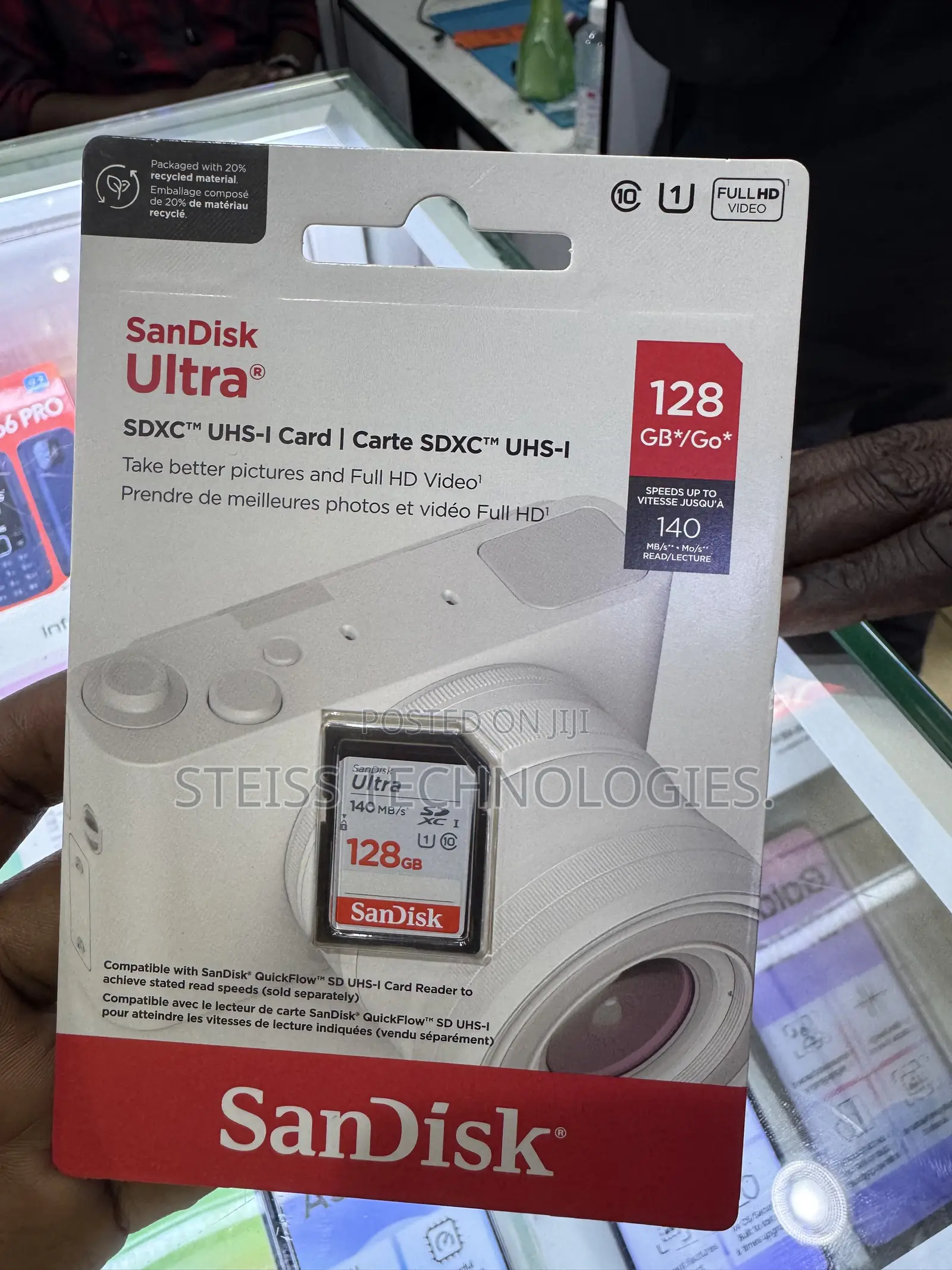 128gb Sd Camera Memory Card.