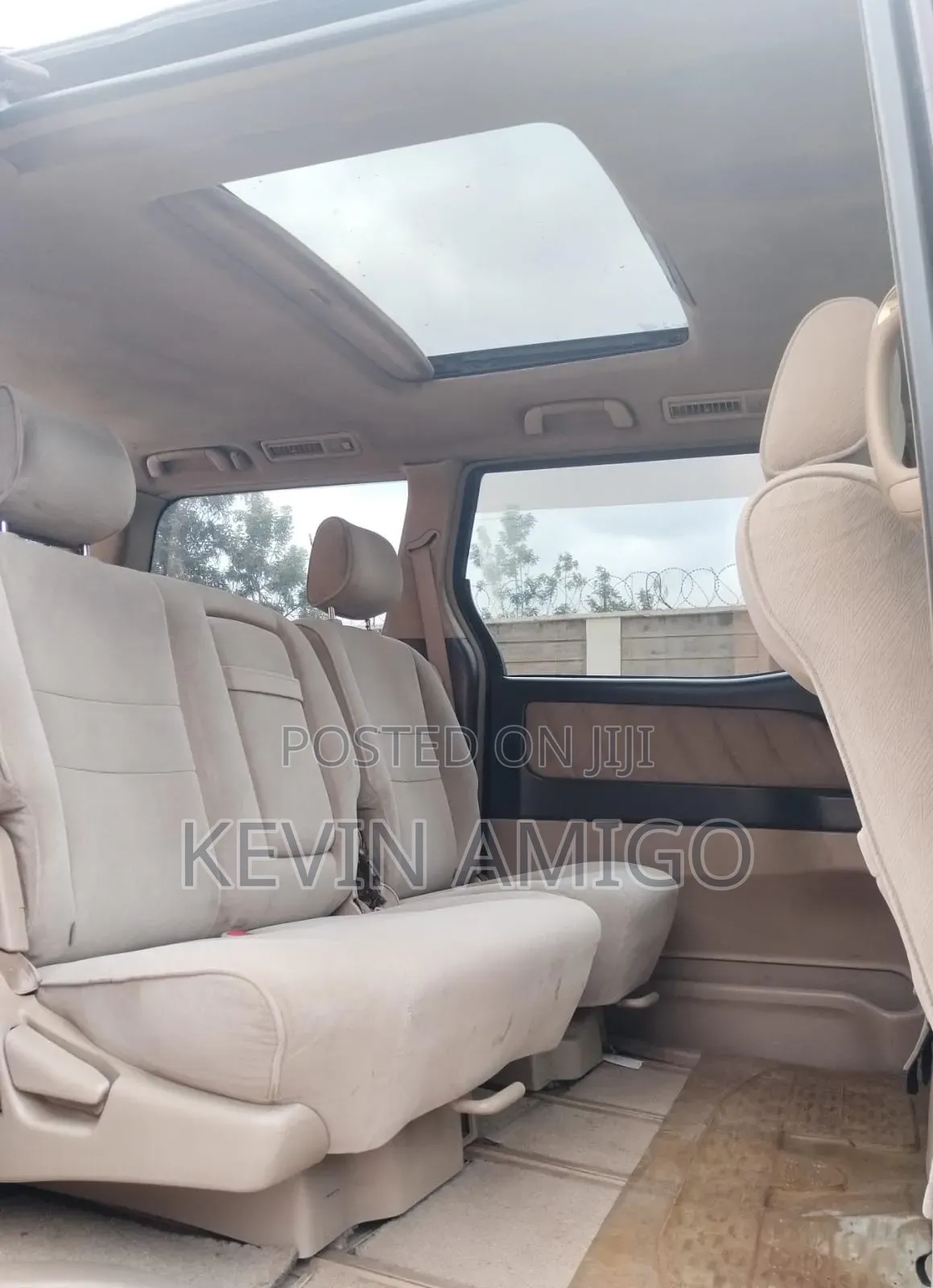 Toyota Alphard 2007 Maroon
