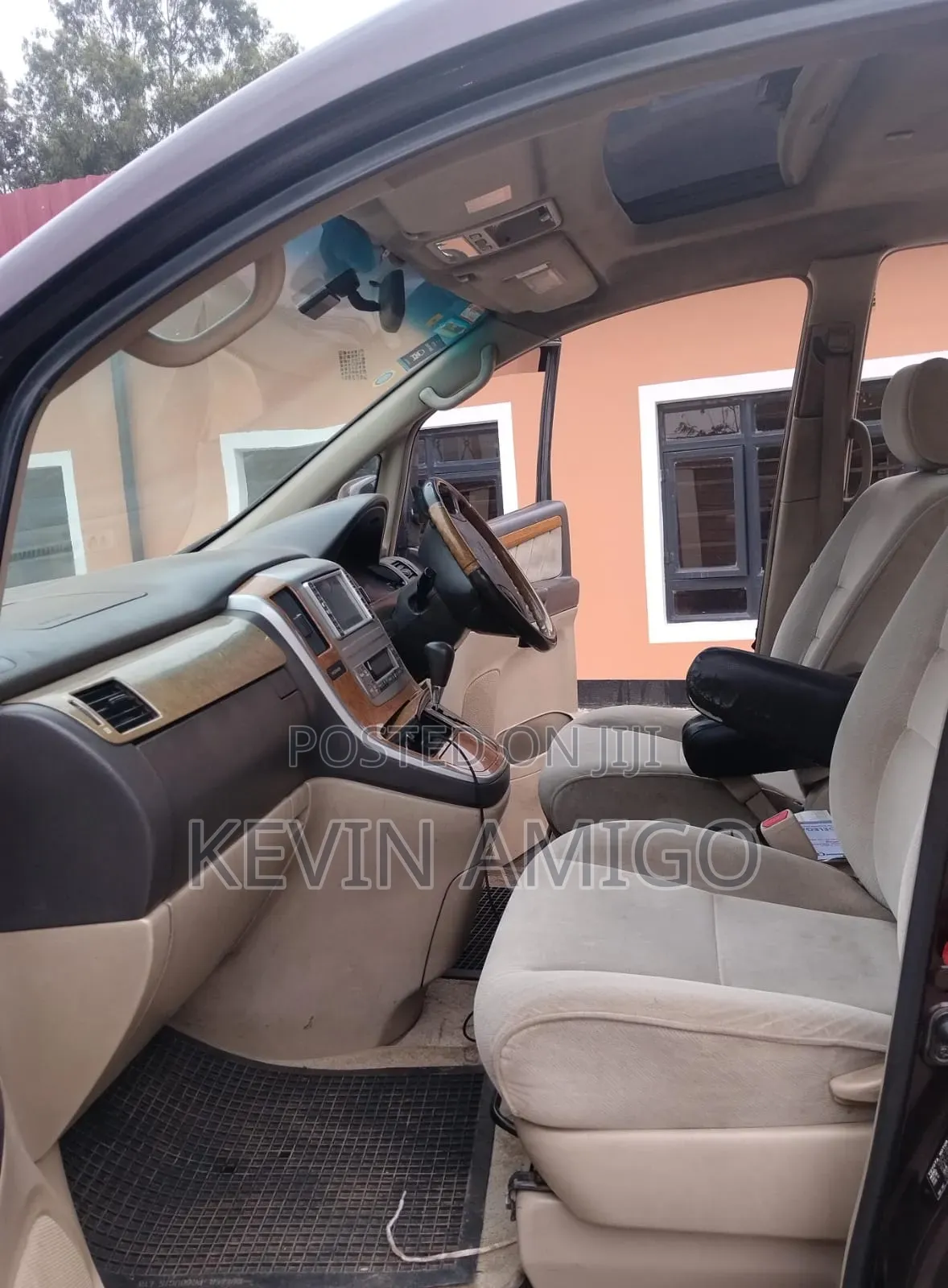 Toyota Alphard 2007 Maroon