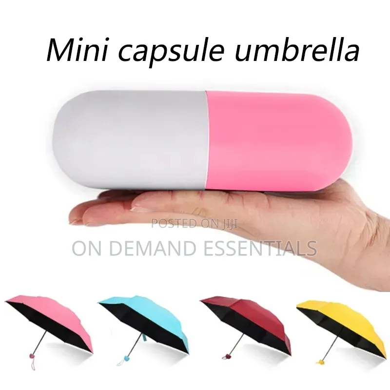 Capsule Umbrella Mini Light Small Pocket Umbrellas