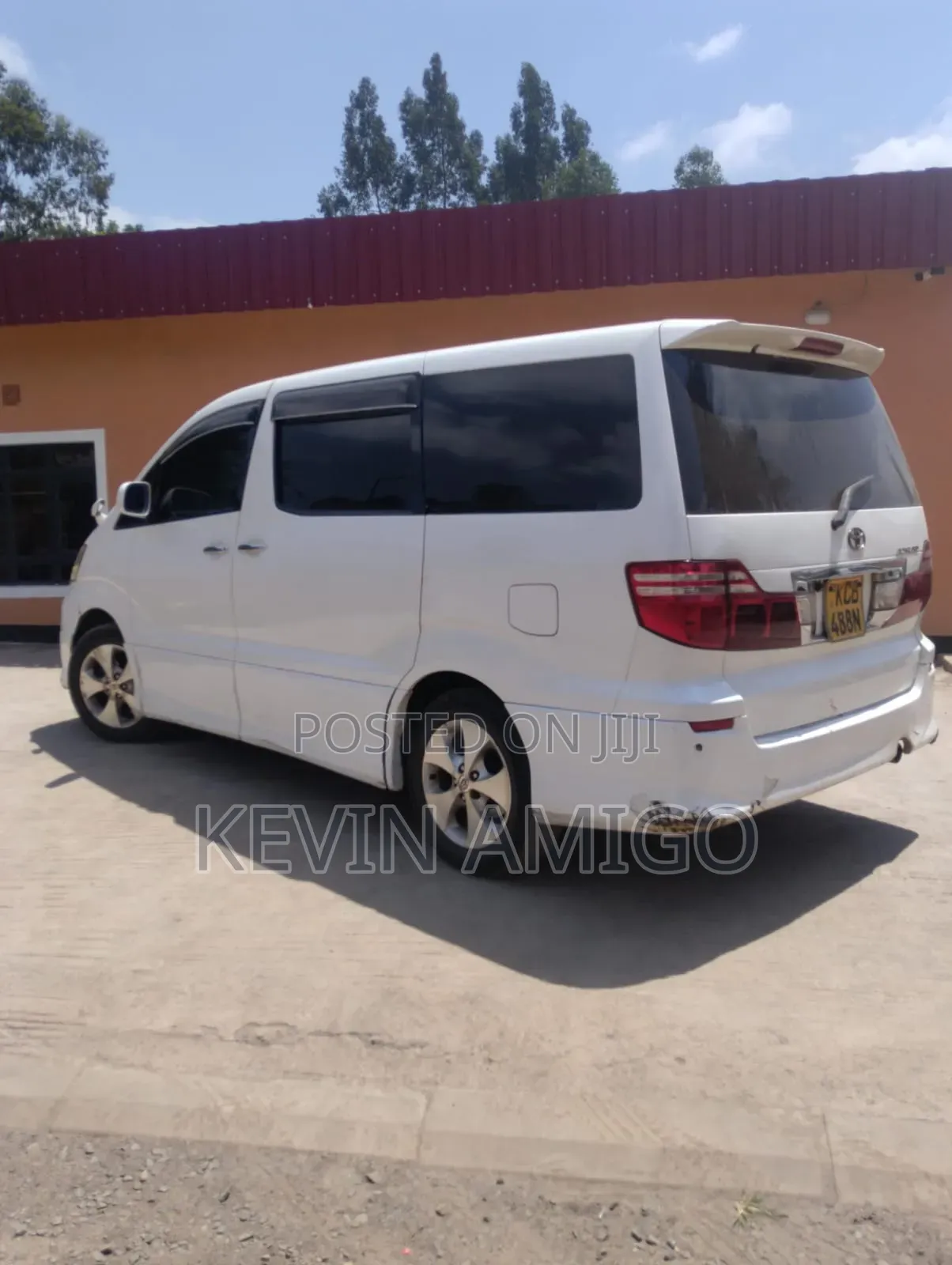 Toyota Alphard 2007 White