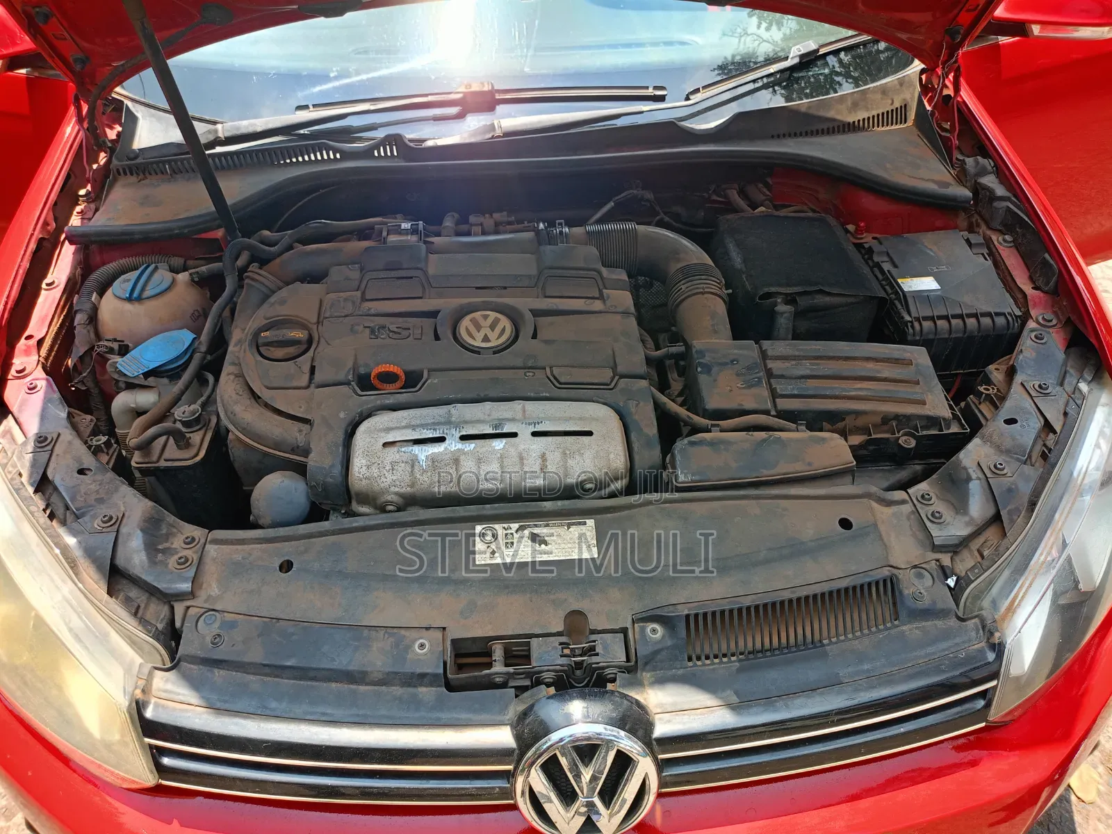 Volkswagen Golf 2013 Red