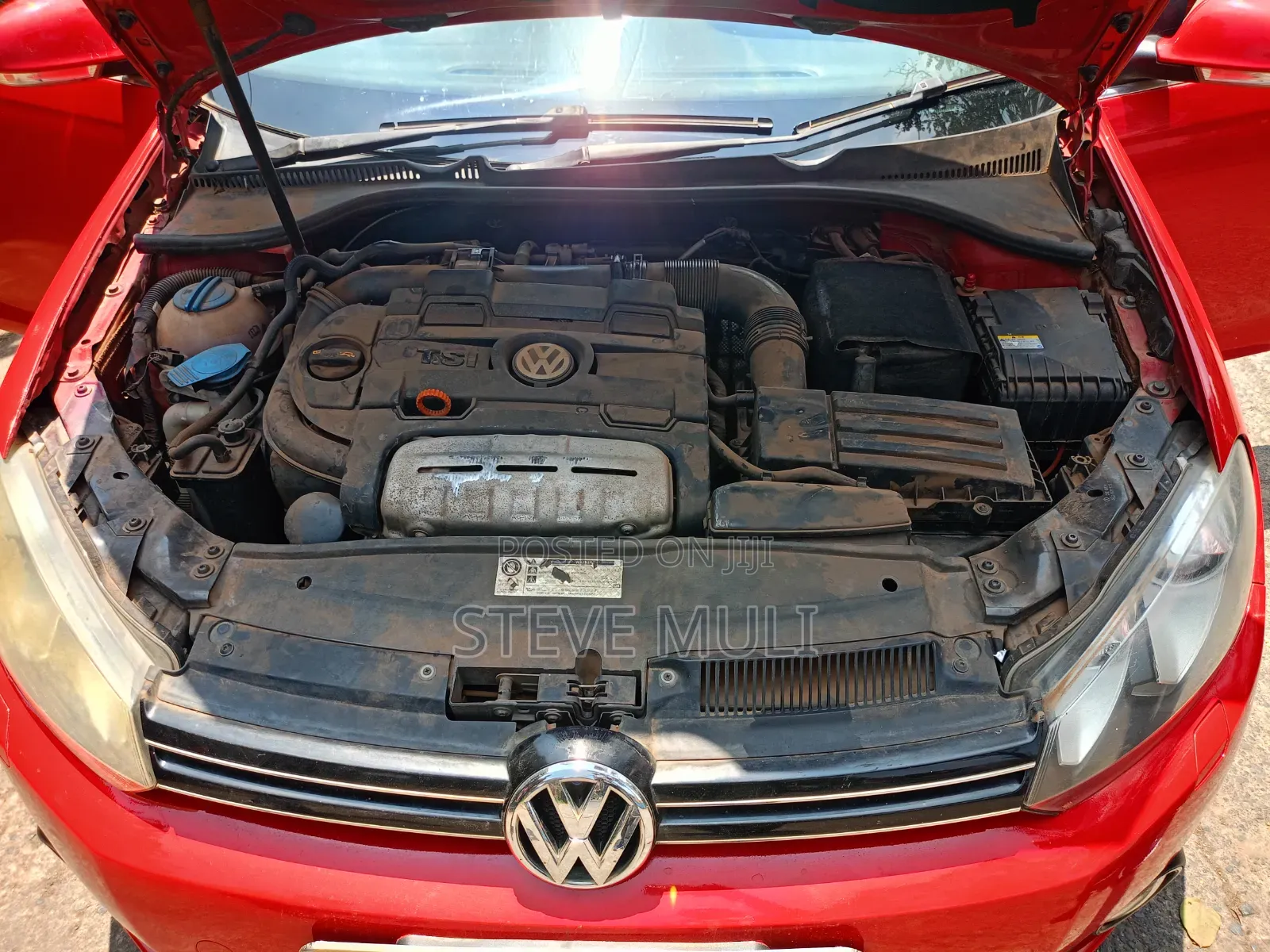 Volkswagen Golf 2013 Red