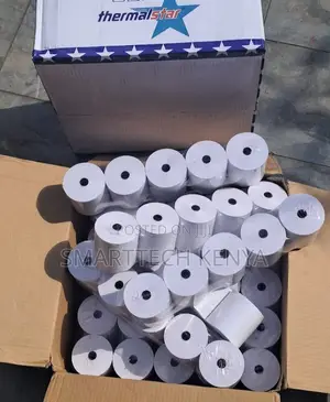 Pack of 50 Rolls Thermal Paper Roll 79mm X 80 Mm Paper Rolls