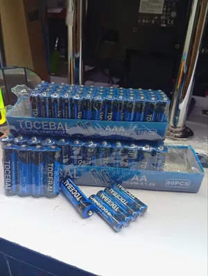 A Pair of Tocebal Super Heavy Duty Tripple AAA Double AA Battery