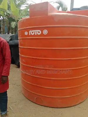 Orange Color 6000 Litres ROTO. Delivery Available.