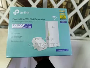 TP-Link AV1000 Gigabit Powerline Wi-Fi 6 Kit - TL-WPA7817 KIT