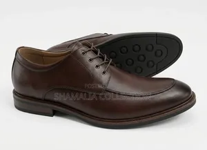 Elegant Brown Leather Shoes – Formal Comfort