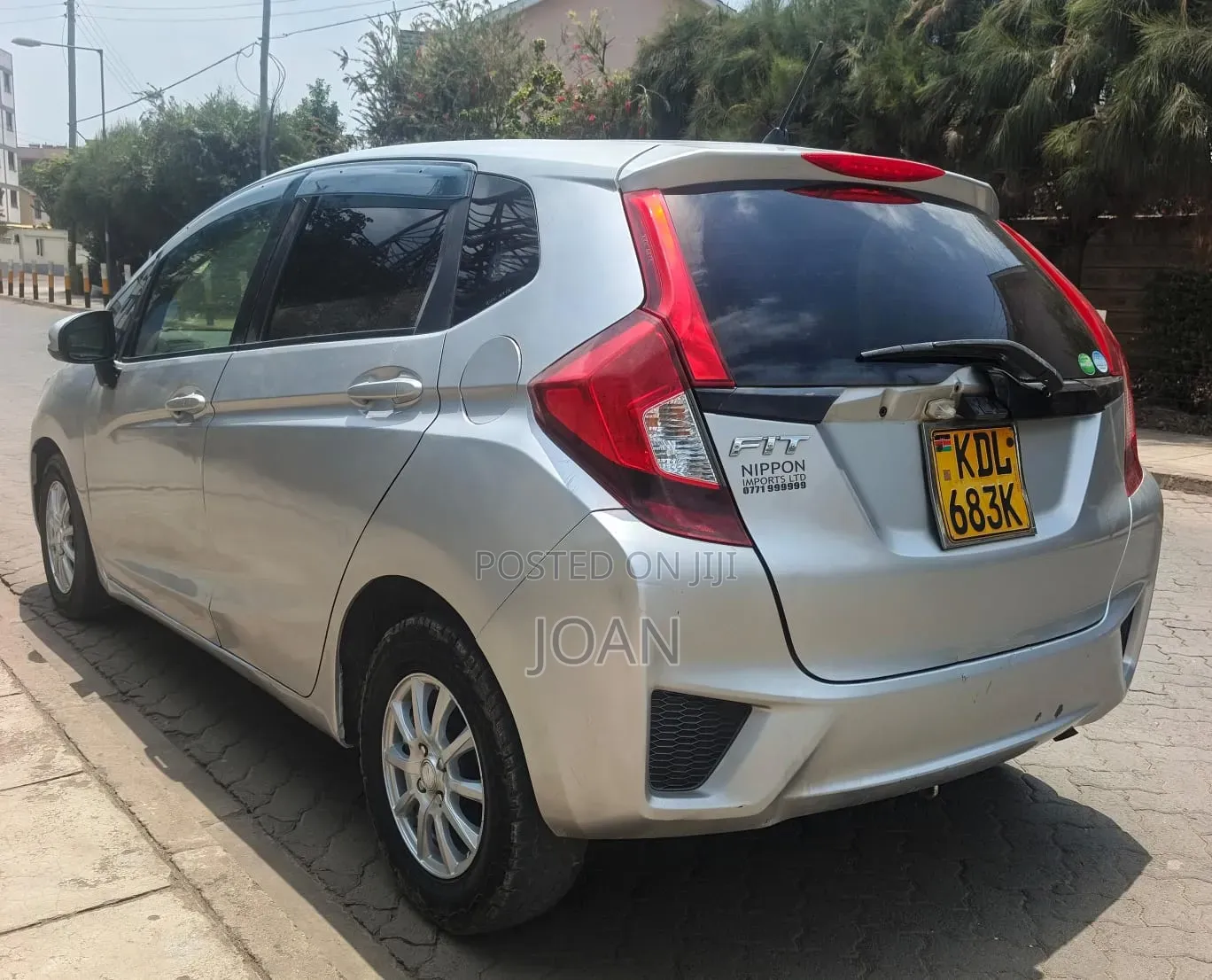 Honda Fit 2016 Silver