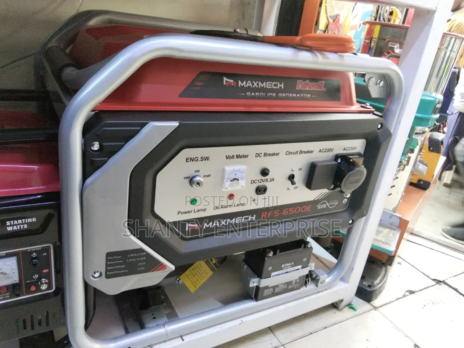 Maxmech Gasoline Generetor RFS 6500e